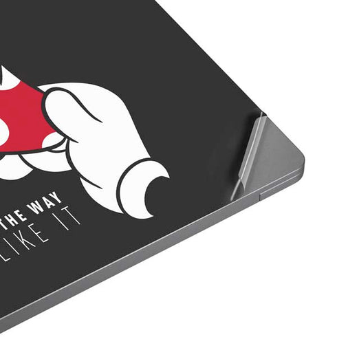 Disney Minnie Mouse Dots The Way Universal Laptop 12in (9.8 x 6.8in) Skin